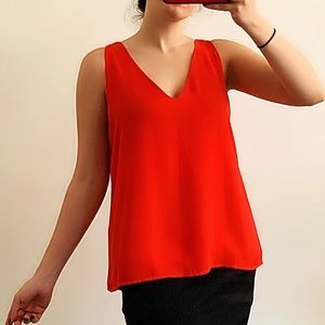Forever 21 Orange sleeveless top